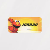 Étiquettes Rue Sésame | Mécaniciens Elmo (Design 2)