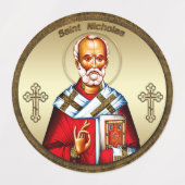 Étiquettes Saint Nicolas (Design 1)