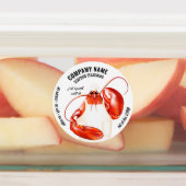 Étiquettes Saison d'épices de fruits de mer (Apposé)