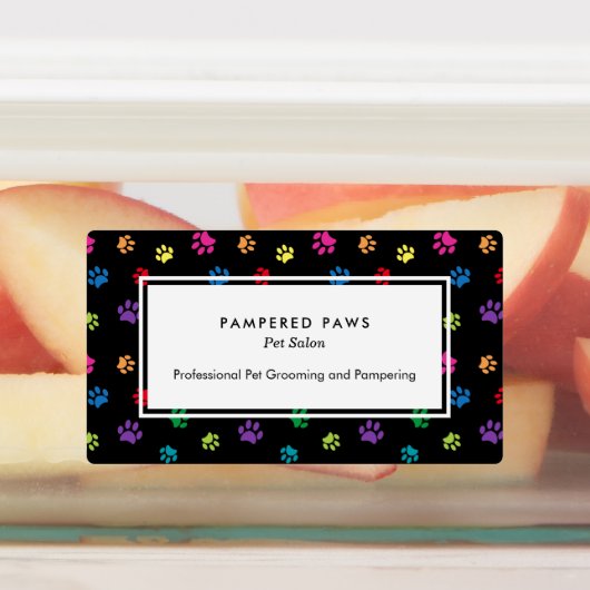 Étiquettes Salon professionnel pour animaux de compagnie Empr (Apposé)