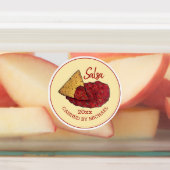 Étiquettes Salsa De Tomate Chaude Maison Canning De La Maison (Apposé)