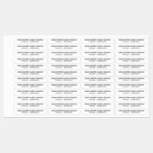 Étiquettes Sceau minimaliste Moderne Tamper-Proof (Feuille)