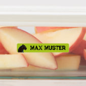 Étiquettes Schwarzer Panther - 96 schmale Kinderetiketten (Apposé)