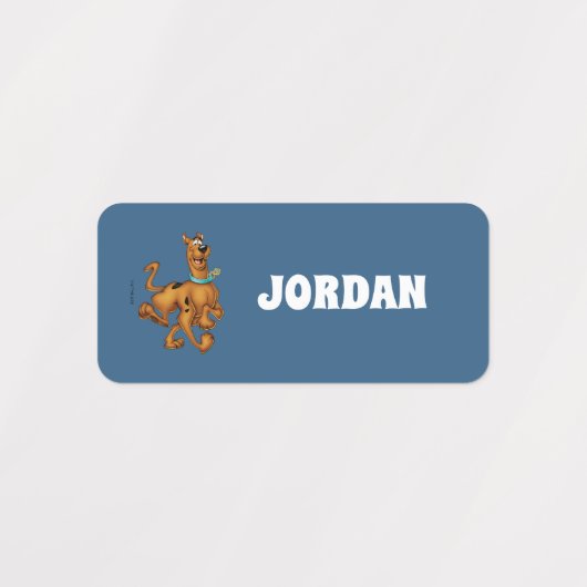 Étiquettes Scooby-Doo Joyeuse Marche (Design 1)