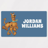 Étiquettes Scooby-Doo Joyeuse Marche | Ajouter Votre Nom (Design 1)