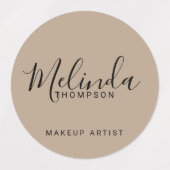 Étiquettes Script moderne professionnel (Design 2)