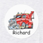 Étiquettes Semi-camion (Design 1)