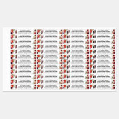 Étiquettes Sérum Lash Et Brow (Feuille)