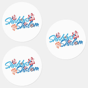 Étiquettes Shabbat Shalom
