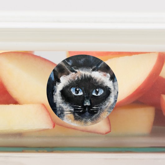 Étiquettes Siamese cat (Apposé)