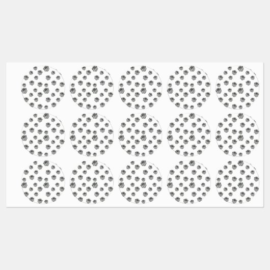 Étiquettes Silver Gift Boxes Elegant Holiday Premium Party (Feuille)