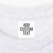 Étiquettes Simple 3 lignes de texte - Sans Serif (Apposé)