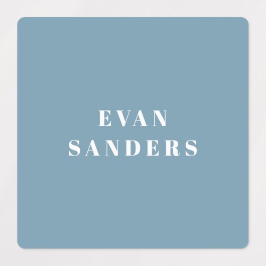 Étiquettes Simple Boys Nom étanche (Design 2)