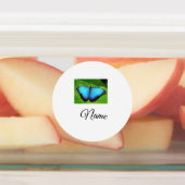 Étiquettes Simple coloré animal ajouter nom photo personnalis (Apposé)