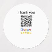 Étiquettes Simple minimum q r code ajouter logo code d'analys (Design 2)