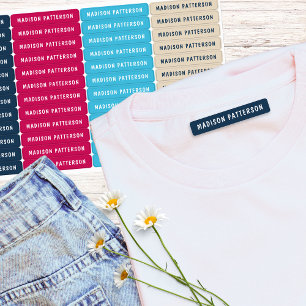 Étiquettes Simple Personnalisé Moderne Personnalisé Nom Vêtem