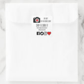 Étiquettes simples pour les médias sociaux - faite (Sac)