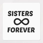 ÉTIQUETTES SISTER FOREVER INFINITY (Design 1)