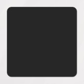 Étiquettes Small Square Clothing Labels in 5 Solid Colors (Design 2)