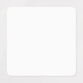 Étiquettes Small Square Clothing Labels in 5 Solid Colors (Design 1)