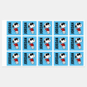 Étiquettes Snoopy "Joe Cool" debout (Feuille)
