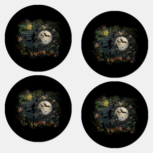 Étiquettes Soirée de Witch (Groupe)