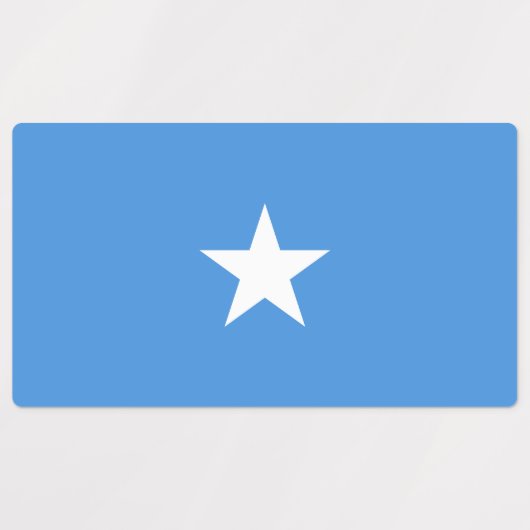 Étiquettes Somalia Flag (Design 2)