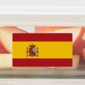 Étiquettes Spain Flag (Apposé)
