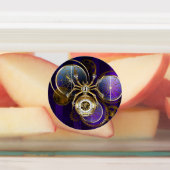 Étiquettes Spider Steampunk sur Arrière - plan pourpre (Apposé)