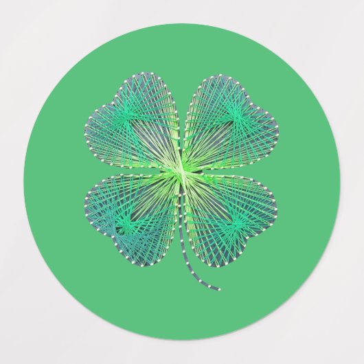 Étiquettes St. Patrick's Day (Design 1)