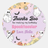 Étiquettes super Éffrayants d'un parti fantôme (Devant)