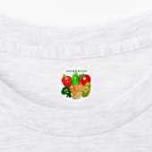 Étiquettes Superhero, légumes colorés (Apposé)