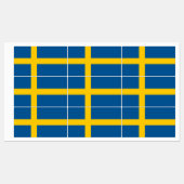 Étiquettes Sweden Flag (Feuille)