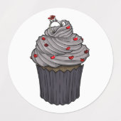 Étiquettes Sweet Proposition Cupcake (Design 1)