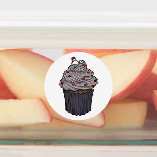 Étiquettes Sweet Proposition Cupcake (Apposé)