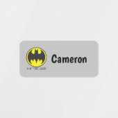 Étiquettes Symbole Batman | Bat Circle Logo (Design 2)