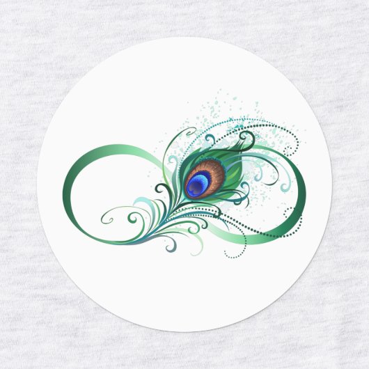 Étiquettes Symbole de l'Infinity (Design 1)