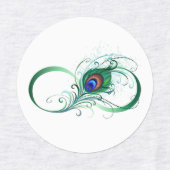 Étiquettes Symbole de l'Infinity (Design 2)