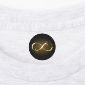 Étiquettes Symbole d'infini doré (Apposé)