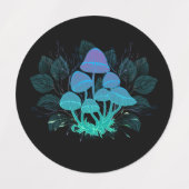 Étiquettes Tabourets dans Bushes (Design 2)