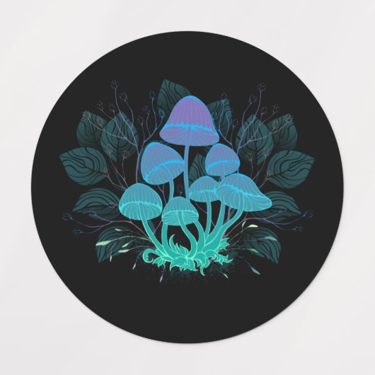 Étiquettes Tabourets dans Bushes (Design 1)