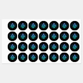 Étiquettes Tabourets dans Bushes (Feuille)