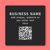 Étiquettes Télécharger le code QR ou le logo | Moderne imperm