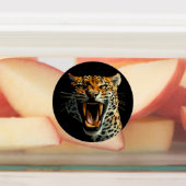 Étiquettes Tête d'attaque du léopard (Apposé)