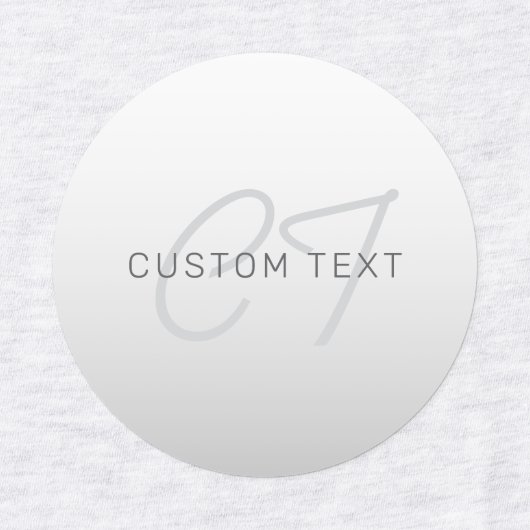 Étiquettes Texte modifiable pour le nom Business Greeting | F (Design 1)