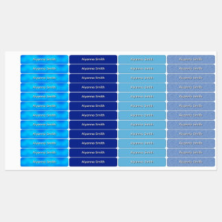 Étiquettes Textures Bleu Garçon et Fille Rentree des Classes