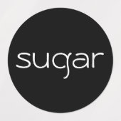 Étiquettes thé, sucre et café (Design 2)