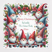 Étiquettes Thème de Noël Coloré Moderne (Design 2)