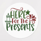 Étiquettes Thème de Noël : Combo (Design 1)