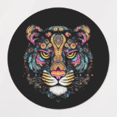 Étiquettes Tiger (Design 1)